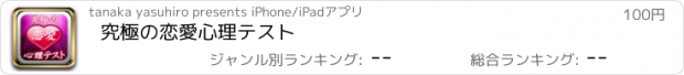 おすすめアプリ 究極の恋愛心理テスト