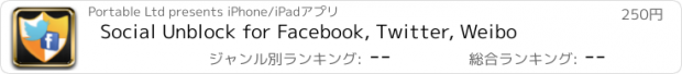 おすすめアプリ Social Unblock for Facebook, Twitter, Weibo