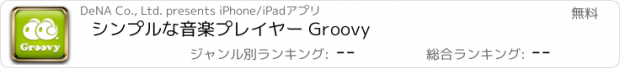 おすすめアプリ シンプルな音楽プレイヤー Groovy