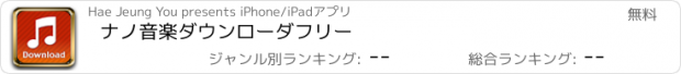 おすすめアプリ ナノ音楽ダウンローダフリー