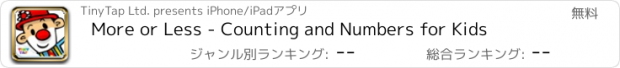 おすすめアプリ More or Less - Counting and Numbers for Kids