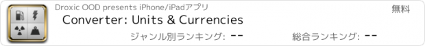 おすすめアプリ Converter: Units & Currencies