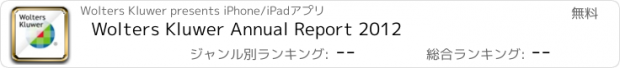 おすすめアプリ Wolters Kluwer Annual Report 2012