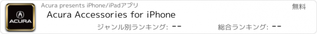 おすすめアプリ Acura Accessories for iPhone