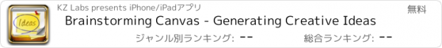 おすすめアプリ Brainstorming Canvas - Generating Creative Ideas