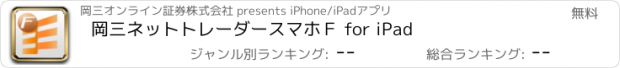 おすすめアプリ 岡三ネットトレーダースマホＦ for iPad