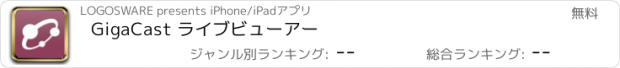 おすすめアプリ GigaCast ライブビューアー