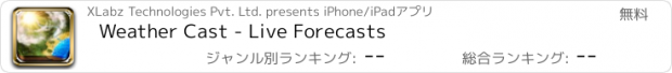 おすすめアプリ Weather Cast - Live Forecasts