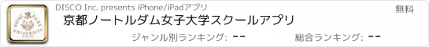 おすすめアプリ 京都ノートルダム女子大学　スクールアプリ