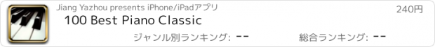 おすすめアプリ 100 Best Piano Classic