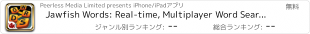 おすすめアプリ Jawfish Words: Real-time, Multiplayer Word Search Tournaments