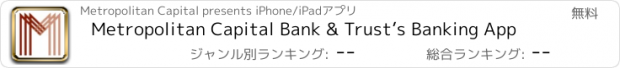 おすすめアプリ Metropolitan Capital Bank & Trust’s Banking App