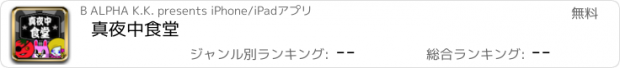 おすすめアプリ 真夜中食堂