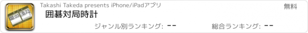 おすすめアプリ 囲碁対局時計