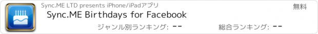 おすすめアプリ Sync.ME Birthdays for Facebook