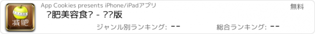 おすすめアプリ 减肥美容食谱 - 专业版