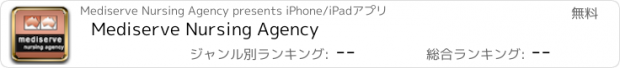 おすすめアプリ Mediserve Nursing Agency