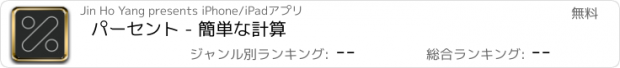 おすすめアプリ パーセント - 簡単な計算