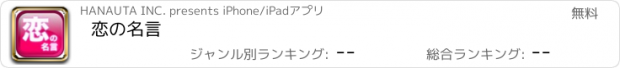 おすすめアプリ 恋の名言