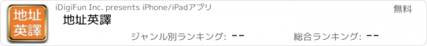 おすすめアプリ 地址英譯