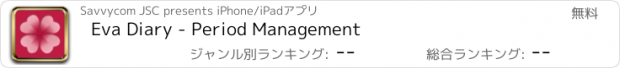 おすすめアプリ Eva Diary - Period Management