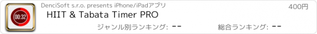 おすすめアプリ HIIT & Tabata Timer PRO