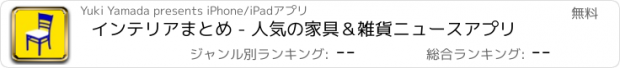 おすすめアプリ インテリアまとめ - 人気の家具＆雑貨ニュースアプリ