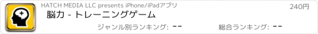 おすすめアプリ 脳力 - トレーニングゲーム