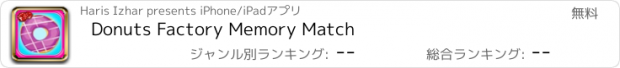 おすすめアプリ Donuts Factory Memory Match