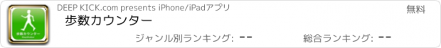 おすすめアプリ 歩数カウンター