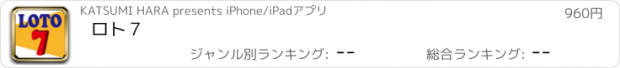 おすすめアプリ ロト７
