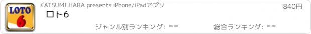 おすすめアプリ ロト6