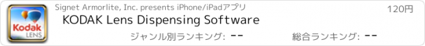 おすすめアプリ KODAK Lens Dispensing Software