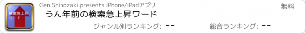 おすすめアプリ うん年前の検索急上昇ワード