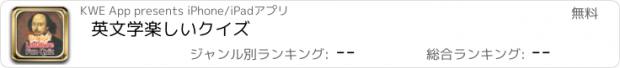 おすすめアプリ 英文学楽しいクイズ