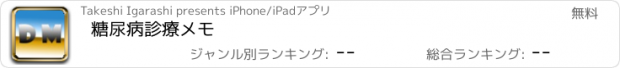 おすすめアプリ 糖尿病診療メモ