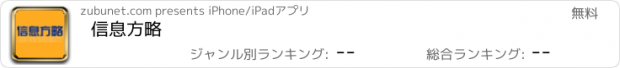 おすすめアプリ 信息方略