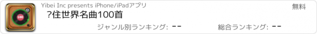 おすすめアプリ 记住世界名曲100首