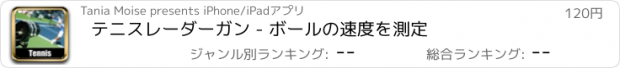 おすすめアプリ テニスレーダーガン - ボールの速度を測定