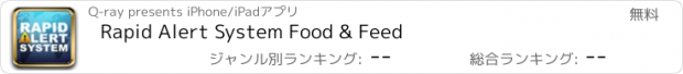 おすすめアプリ Rapid Alert System Food & Feed