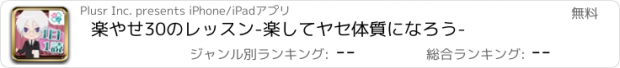 おすすめアプリ 楽やせ30のレッスン-楽してヤセ体質になろう-