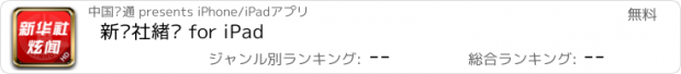 おすすめアプリ 新华社炫闻 for iPad