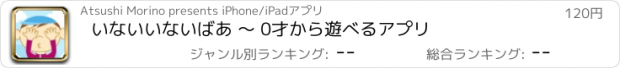 おすすめアプリ いないいないばあ 〜 0才から遊べるアプリ