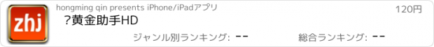 おすすめアプリ 纸黄金助手HD