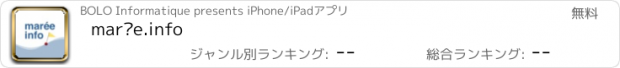 おすすめアプリ marée.info