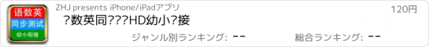 おすすめアプリ 语数英同步测试HD幼小衔接