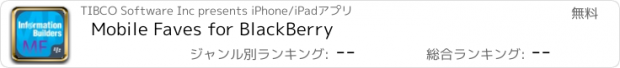 おすすめアプリ Mobile Faves for BlackBerry