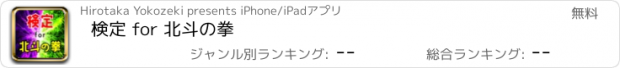 おすすめアプリ 検定 for 北斗の拳