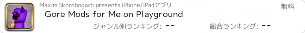 おすすめアプリ Gore Mods for Melon Playground