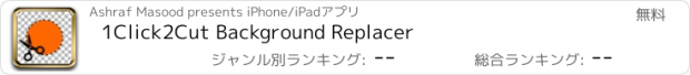おすすめアプリ 1Click2Cut Background Replacer